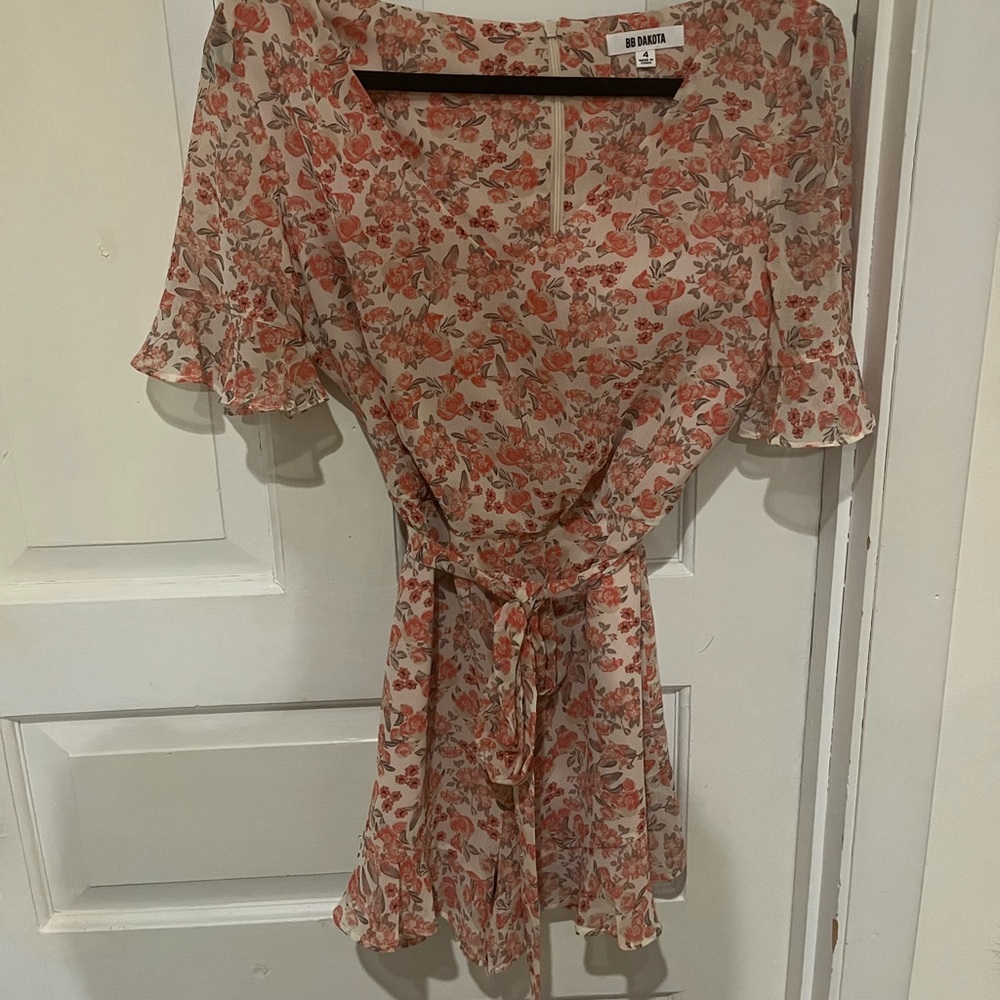 Floral Pink Romper